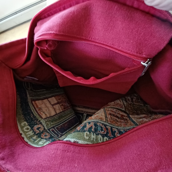 Milson & Louis zippered Tote bag with flat bottom - Picture 7 of 10